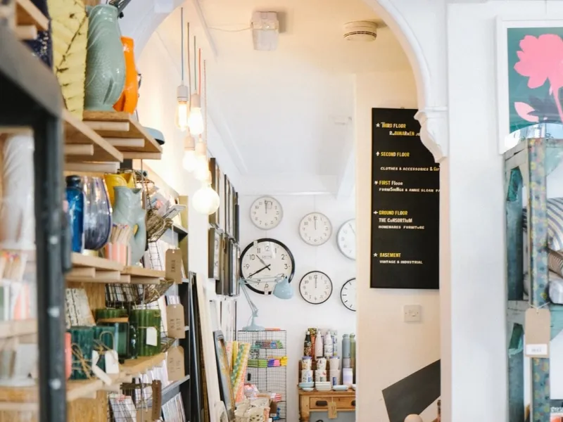 Inside the Consortium store