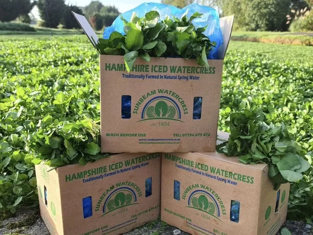 A Romsey Watercress Farm Steals the Show at the State Banquet
