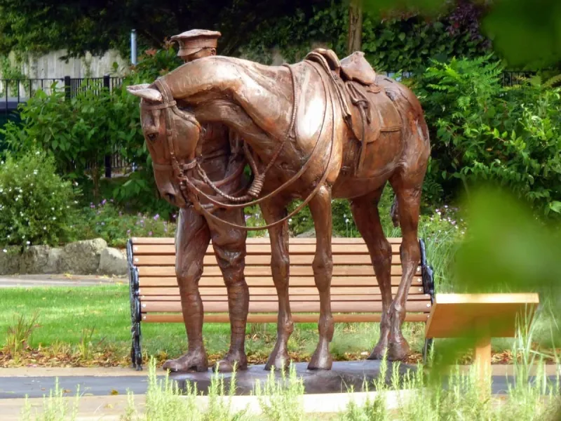War Horse Sculpture