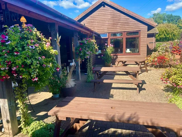 The Country Cafe at Hill Farm Caravan Park in Sherfield English