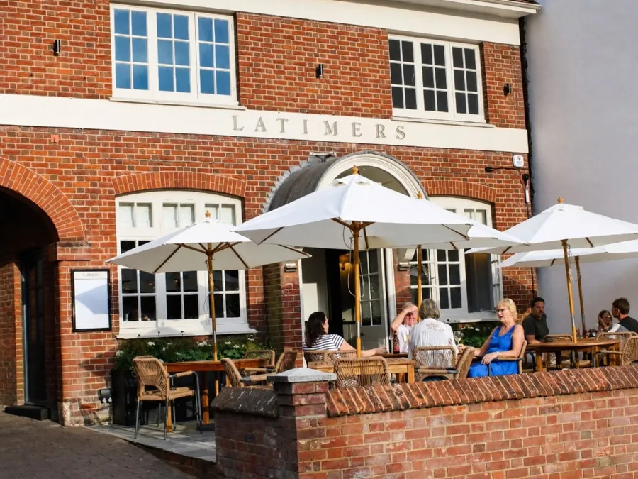 Exterior of Latimers on Latimer Street, Romsey