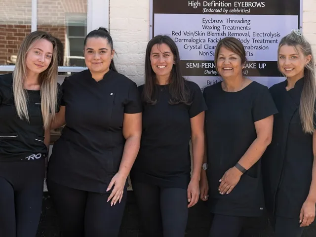 The team at Mayaju Nails and Beauty in Romsey